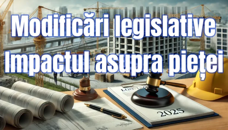 Schimbările legislative și impactul lor asupra construcțiilor în România