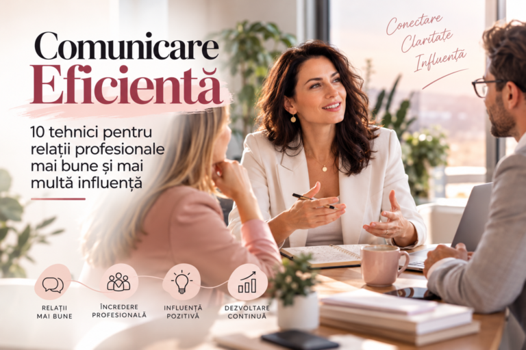 Comunicare eficientă: 10 tehnici pentru relații profesionale mai bune și mai multă influență